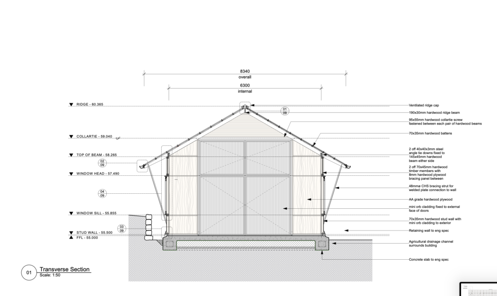 Ilarwill Shed new build