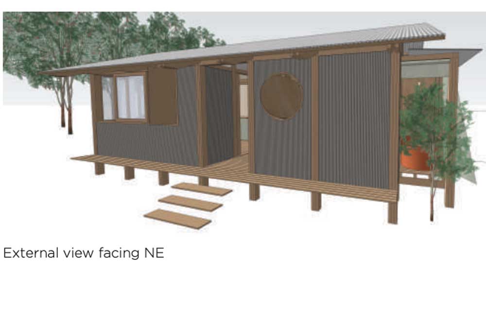 Iluka Studio, NSW. Designed by Ned Love and Lauren Maley, MAD Studio